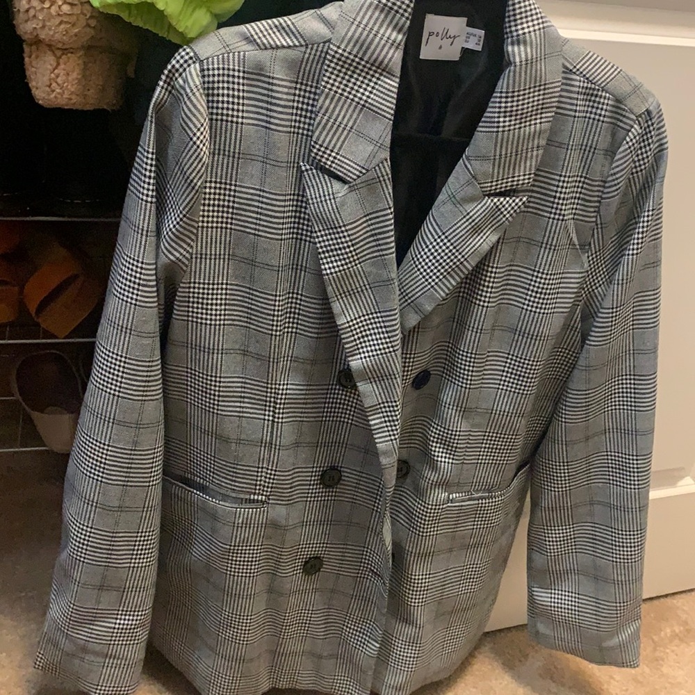 Princess Polly Plaid Blazer